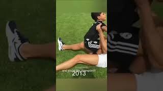 ronaldo jr then vs now #shorts