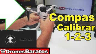 Dji Mavic Mini Como Calibrar el Compas o Brujula en ESPAÑOL