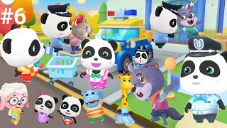 Baby Pandas Little Police Baby Panda Sheriff Policeman Pretend Play BabyBus full video #6