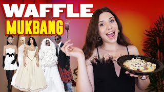 WAFFLE MUKBANG EŞLİĞİNDE MET GALA KIYAFETLERİ YORUMLUYORUM!