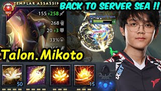 Mikoto [Templar assassin] MIDLANE 14K MMR  Back To SERVER SEA !!!