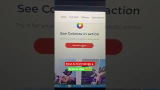 Convert B&W Photo to Colour Photo - Colorize Black and White | Free Tool ✅✅ #shorts #photoediting