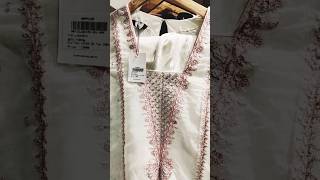 White embroidery dress || latest dress design || style by fatima