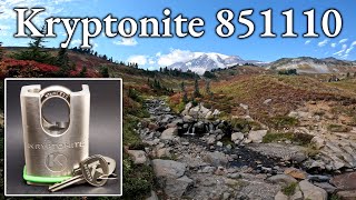 214) Kryptonite 851110 Padlock Picked and Gutted at Paradise, Mount Rainier National Park