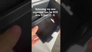 Link in bio - organizer box for BYD Atto 3 #ev #byd #bydatto3 #caraccessories