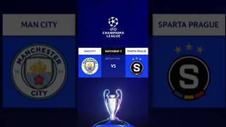 Man City vs Sparta Praha.UEFA Champions League 24-25.#football #ucl #uefa #halland #mancity #sparta