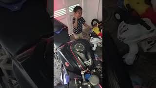 Denger Suara CBR, Anak Bocil Sampe Nangis #cbr #honda #cbr250rr #musicremix #motorcycle #viralvideo