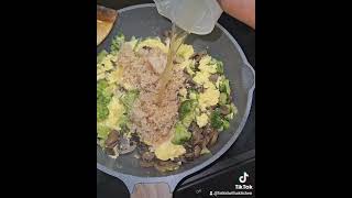 Grilled Chicken Thighs w/ Fried Rice