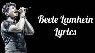 Beete Lamhein Lyrics | KK | The Train | Mithoon | Sayeed Qadri | Emraan Hashmi | India Lyrics#lyrics