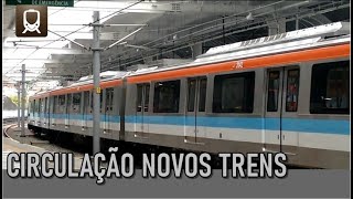 CIRCULAÇÃO DE NOVOS TRENS DO METRÔ DE SALVADOR, CONFIRA