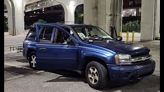 spending the night under the Acosta Bridge in my trailblazer..