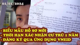 03 THAY ĐỔI LỚN về đăng ký TẠM TRÚ, thường trú năm 2024 | MẪU CT01 MỚI NHẤT 2024