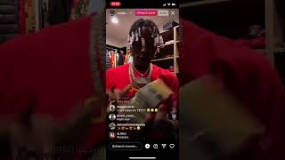 Soulja Boy Instagram live 11.09.21