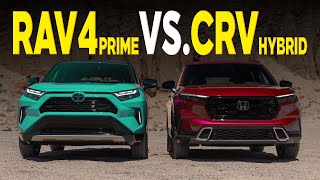 Head to Head: 2024 Toyota RAV4 Prime vs 2024 Honda CRV Hybrid