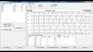 HBS Quick Quote Tutorial - Optimization