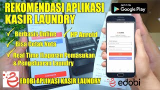 Rekomendasi Aplikasi kasir laundry Kiloan Edobi Kasir Laundry - Peluang Usaha Laundry Pemula