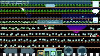 This is how you farm in a game call growtopia 😂⚡️⚡️⚡️. Edited......