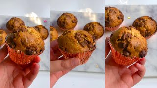 Cookie Dough Chocolate Muffins Recipe 💗 | anisacakesandbakes