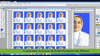 How to Create Passport Size Photo to Print with High Quality in Adobe Photoshop 7.0 🔥🔥🔥