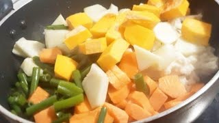 কয়েক ধরনের সবজি দিয়ে সবজি রেসিপি | Mix Vegetables recipe