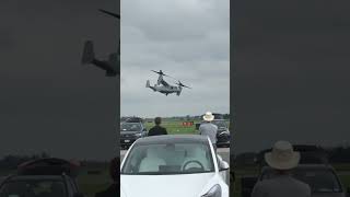 V22 OSPREY SHOWING ITS MOVES AT AIRSHOW LONDON!! #shorts #v22 #aviation #airshow