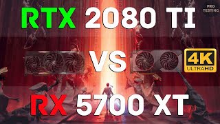 RTX 2080 Ti vs RX 5700 XT в 4K