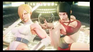 SFV Mods - Delta Falke vs Juri Alt Holiday