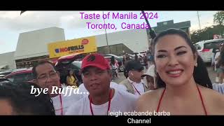 V-139 #Ruffa Gutierrez,  Welcome to Toronto.  Taste of Manila 2024 in Toronto, ON, Canada   Aug. 18