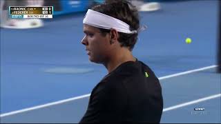 Federer vs Raonic - Australian Open 2013 R4 Full Match