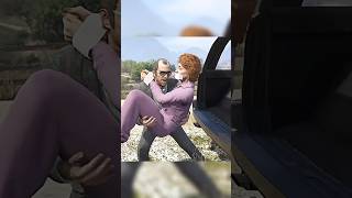 TREVOR PHILIPS KIDNAPPED HIS LOVE 💔💘 || #shots #gta5 ￼