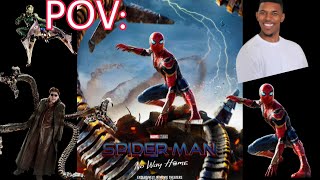 The Graphic Designer Of Spider man no way home poster (POV)