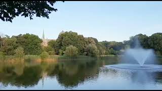 New jersey , Branch Brook Park : walk tour