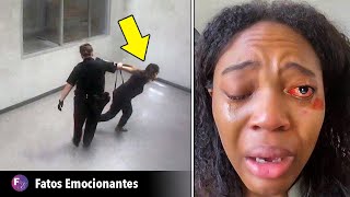 POLICIAL RACISTA ATACA MULHER NEGRA, SEM SABER QUE ELA É ESPOSA DO SEU CHEFE