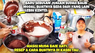 TERNYATA RESEP & CARA BUATNYA BEDA DARI YANG LAIN | IDE USAHA ES COKLAT VIRAL MODAL KECIL