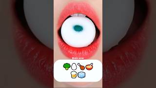 [Asmr] Eating Emoji Food 🥦🥚 ​Cre: ​@MoonASMR222 What’s next??