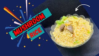 Mushroom Rice / Rice Recipe !!!#abhiscafe