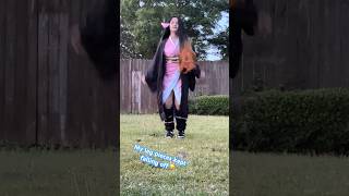 Blooper! #dance #sturdychallenge #cosplay #nezuko #blooper #demonslayer #viral #shorts #short #fyp