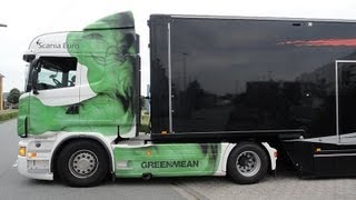 Beek Auto Racing  - Test Ride Scania Euro 6 Green & Mean (Dutch)