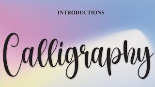 Calligraphy Fonts||A to Z|| Tutorial |@CraftHugs