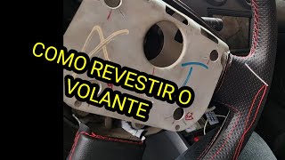 COMO REVESTIR UM VOLANTE