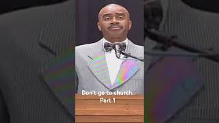 Stop going to church. Pt 1 #pastorginojennings #truthofgod #apostleginojennings