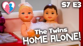 S7 E3 "The Twins Home Alone" | The Barbie Happy Family Show