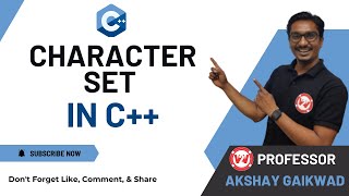 Character Set in C++ | SY Diploma | SEM 3 OOPS 22316