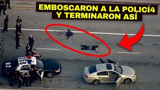 Brutal ENFRENTAMIENTO entre POLICI4S y CRIMINALES (Captado en cámara)