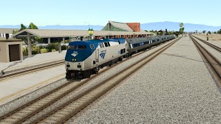 Run8 - Running Amtrak 719 to Fresno