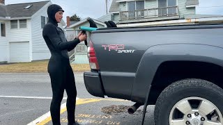 FIRST TIME EVER SURFING ON CHRISTMAS EVE! VLOGMAS DAY 24! SURFING EVERYDAY UNTIL CHRISTMAS IN MAINE!