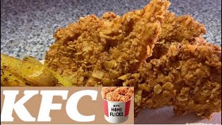 طريقة عمل دجاج كنتاكي في المنزل بأسهل طريقة ناجح 100%🍗🍟KFC Chicken