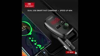 Earldom new wireless FM charger car kit ET-M59Car MP3+2USB charger2.4A outputSupport TF card /U disk