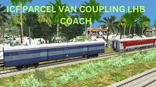 ICF PARCEL VAN COUPLING LHB COACH