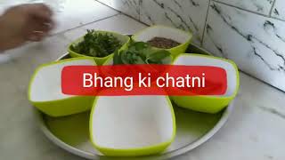 Uttarakhand special  bhang ki chatni